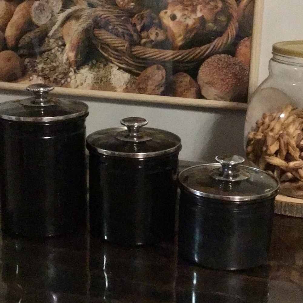 3 Piece Farm style Canister
